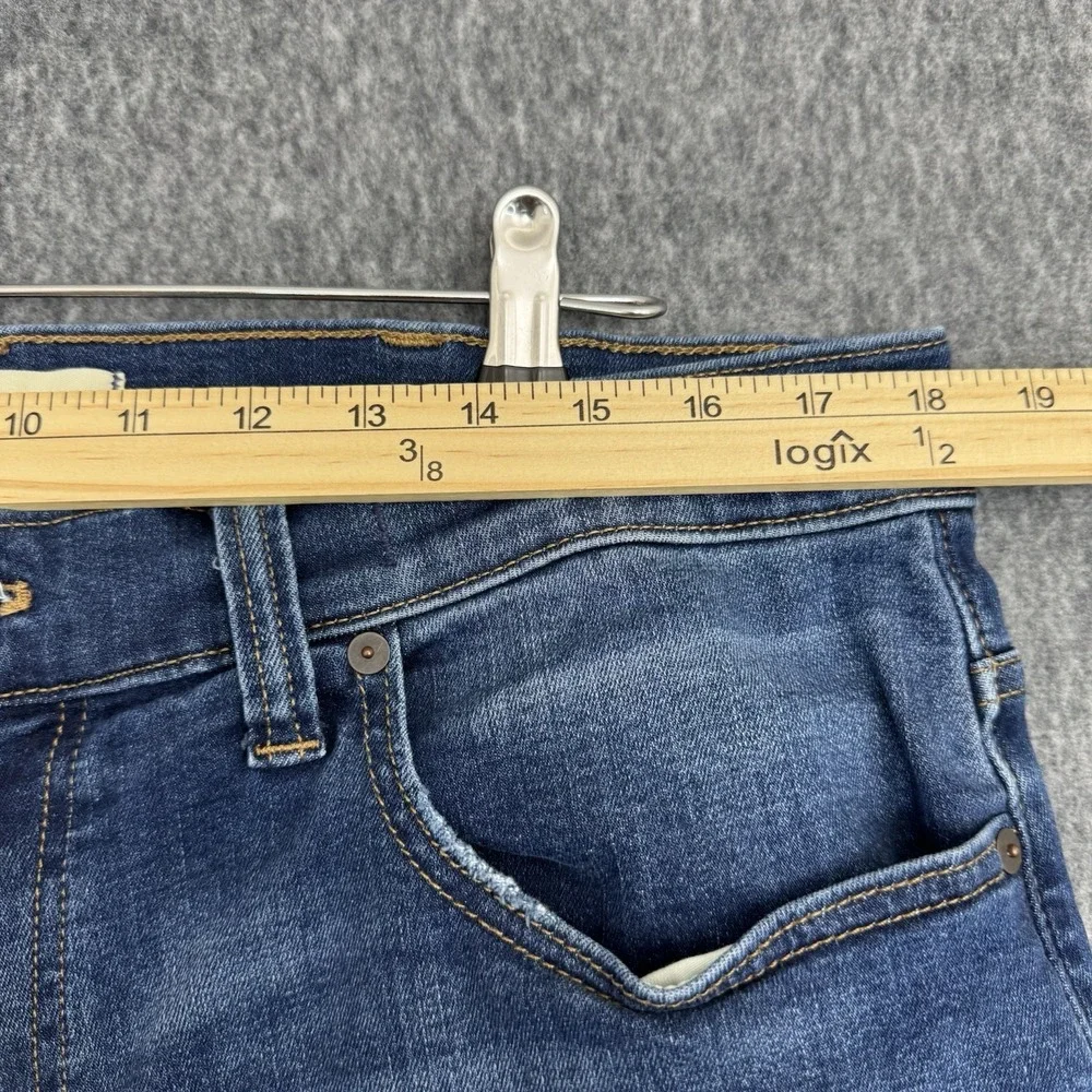 Madewell Athletic Slim CoolMax Jeans Men's 38x32 Blue Stretch Denim